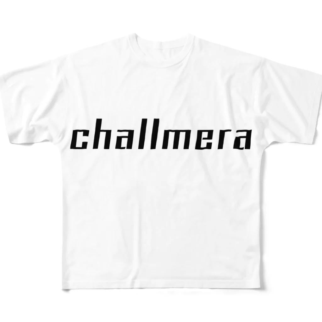 Challmeraのchallmera フルグラフィックTシャツ