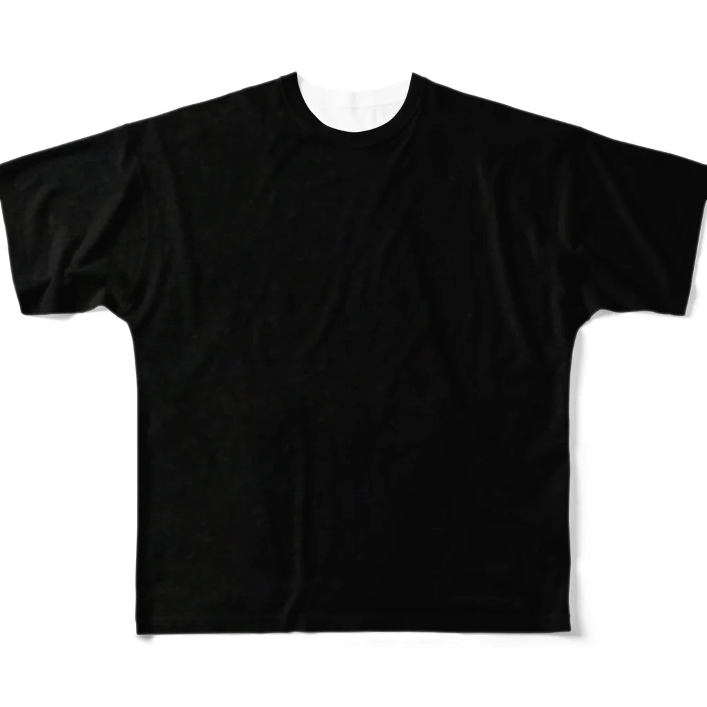 viofranme.のblack selection by whaison フルグラフィックTシャツ