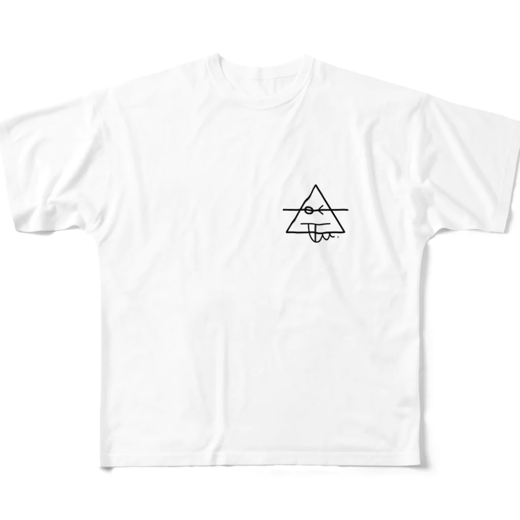 unique userのunique user T-shirt All-Over Print T-Shirt