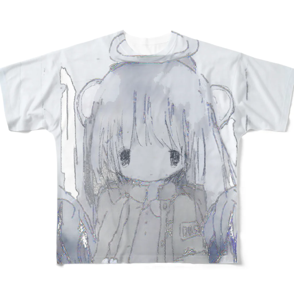 「ごめん々ね 」と言っのニセモノ All-Over Print T-Shirt