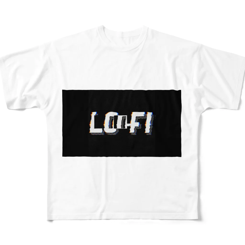 のべのLoFi フルグラフィックTシャツ