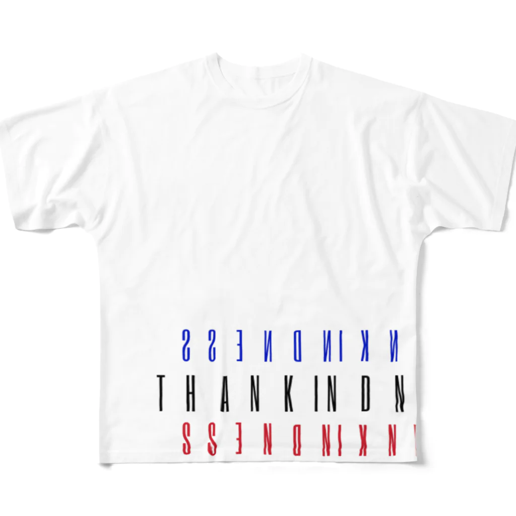 thankindnessのTHANKINDNESS フルグラフィックTシャツ