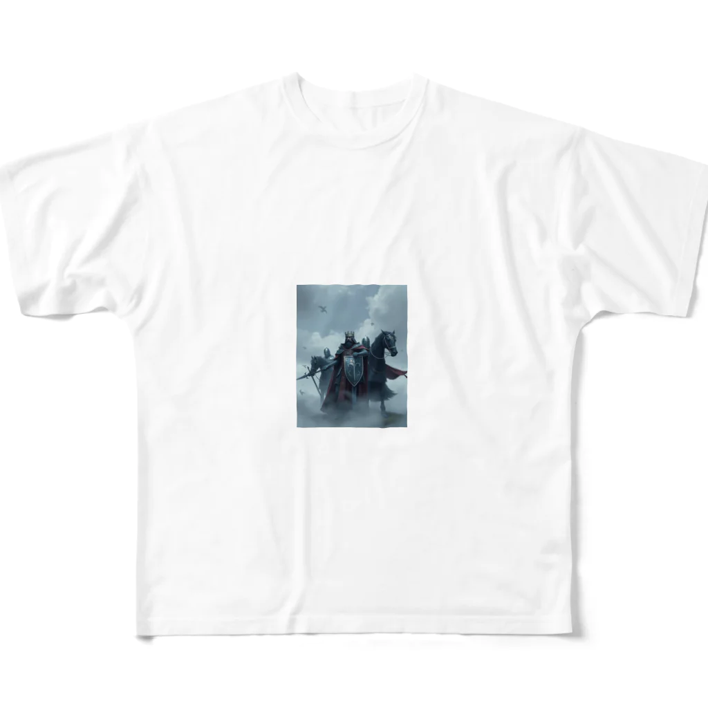 REALIVE(リアライブ)🎁公式の王と騎士たちも前線へ 24-250202 All-Over Print T-Shirt