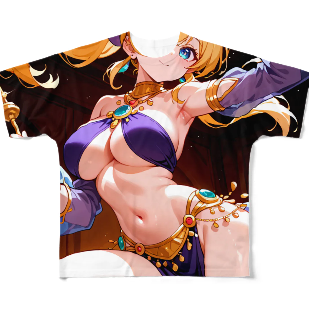 REALIVE(リアライブ)🎁公式の紫の踊り子タレイア 二次元タレイアシリーズNo.2 4-2-250204 All-Over Print T-Shirt