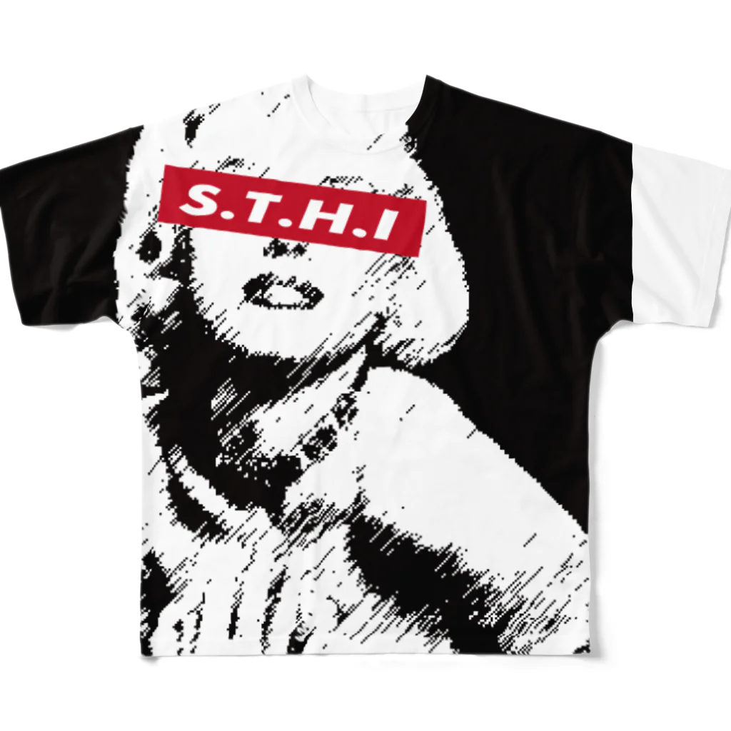 DAIKI_ストハイのマリリン All-Over Print T-Shirt