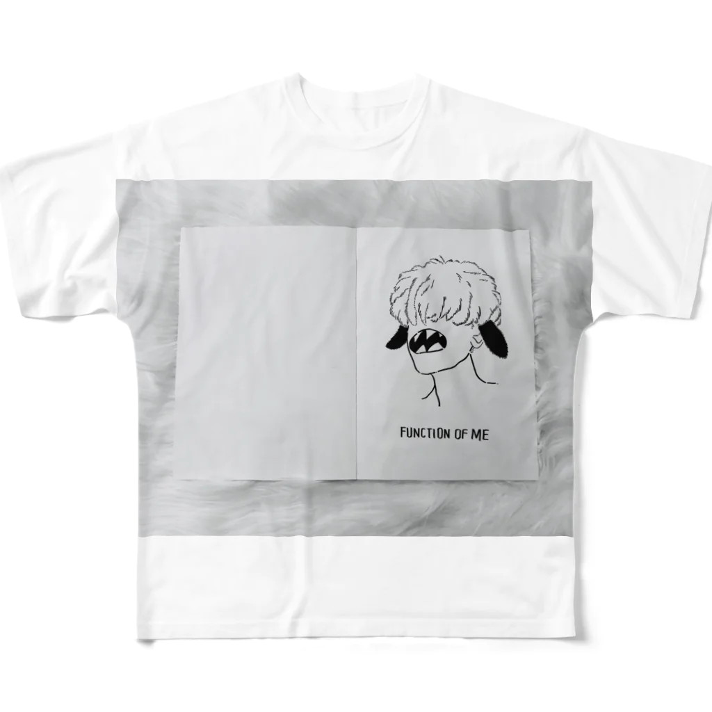 jagged_teethのFunction フルグラフィックTシャツ