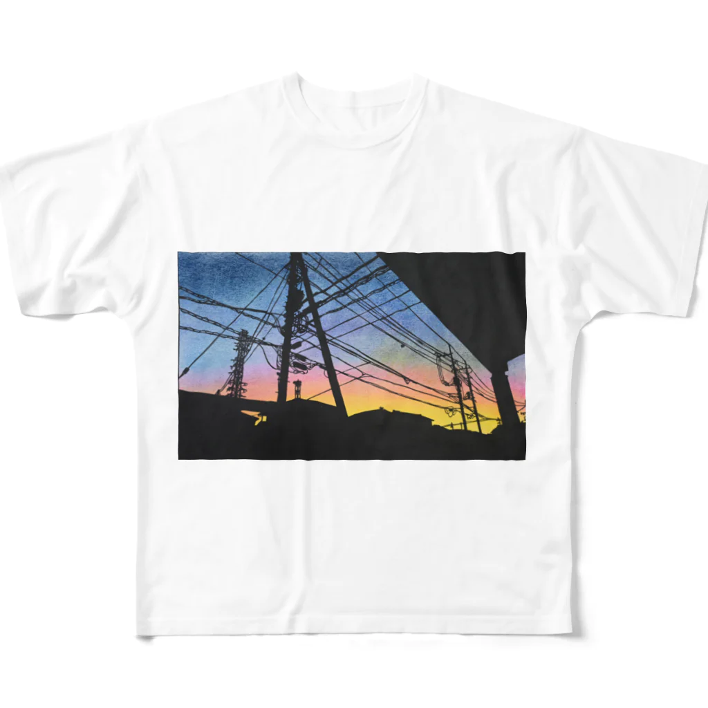 ARTrium@星海結月のMagic Hour All-Over Print T-Shirt