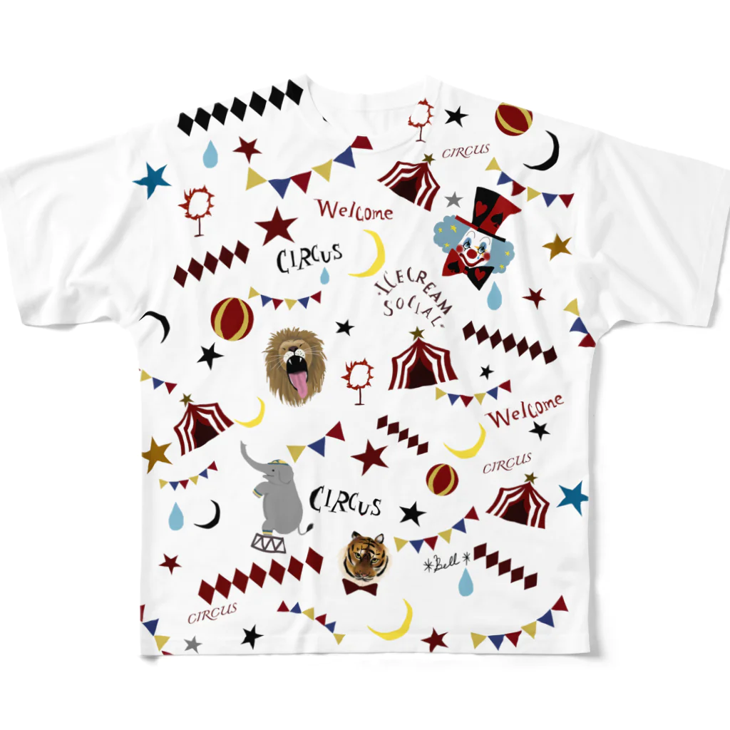 *Ice cream Social*のHAPPY☆CIRCUS All-Over Print T-Shirt