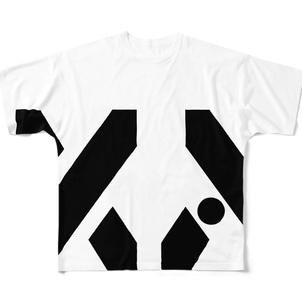 Xeno_AnarchyのXeno_Anarchy™ Logo All-Over Print T-Shirt