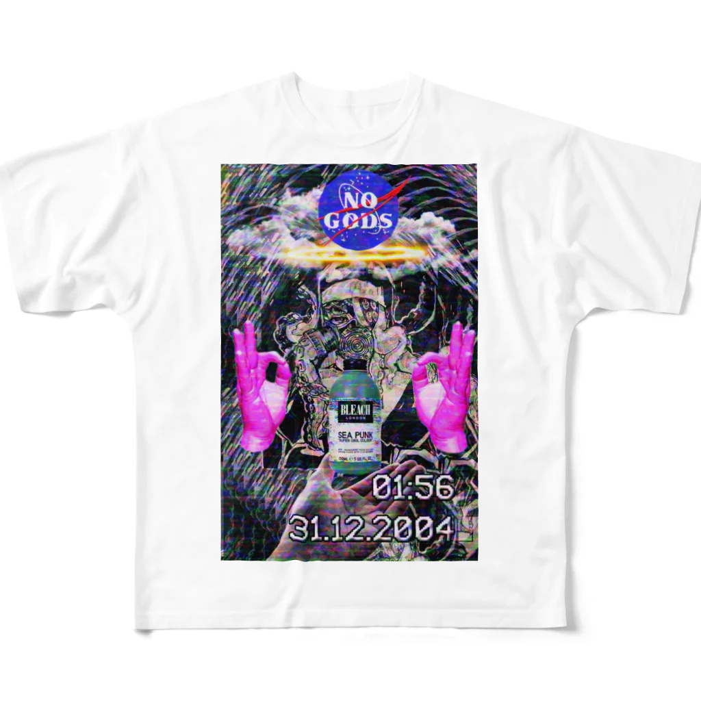 あたまの人類無理無理シスター🐙 All-Over Print T-Shirt