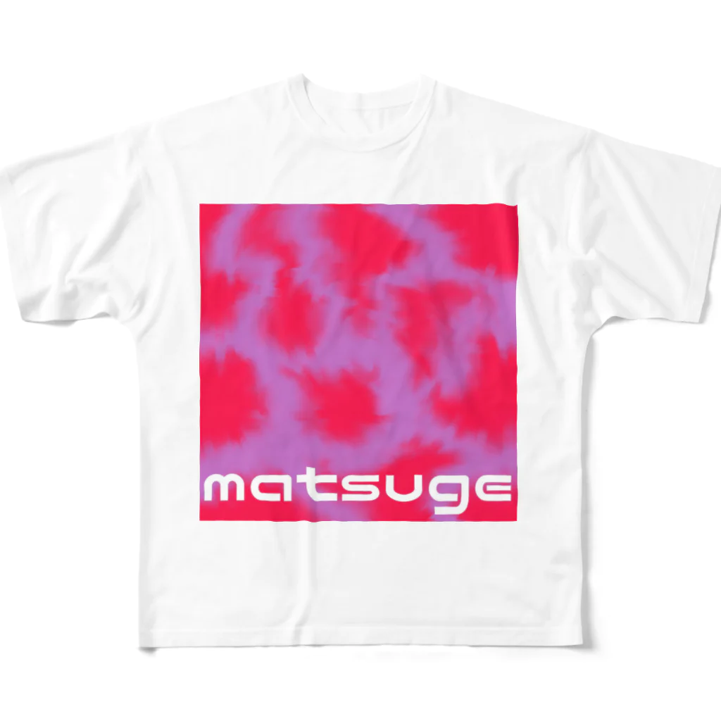 matsugeのmatsuge All-Over Print T-Shirt