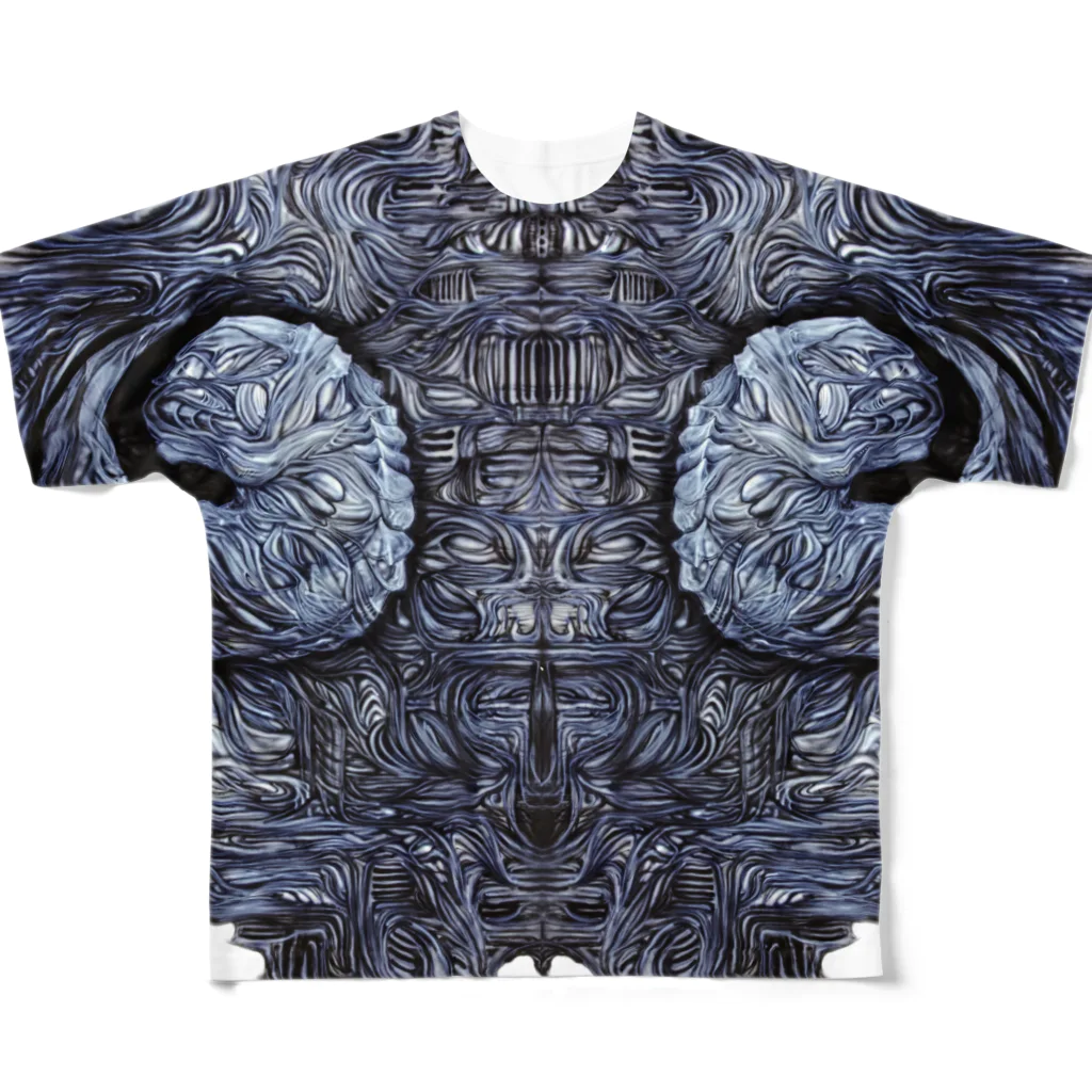 トウマシキのDF49LP All-Over Print T-Shirt