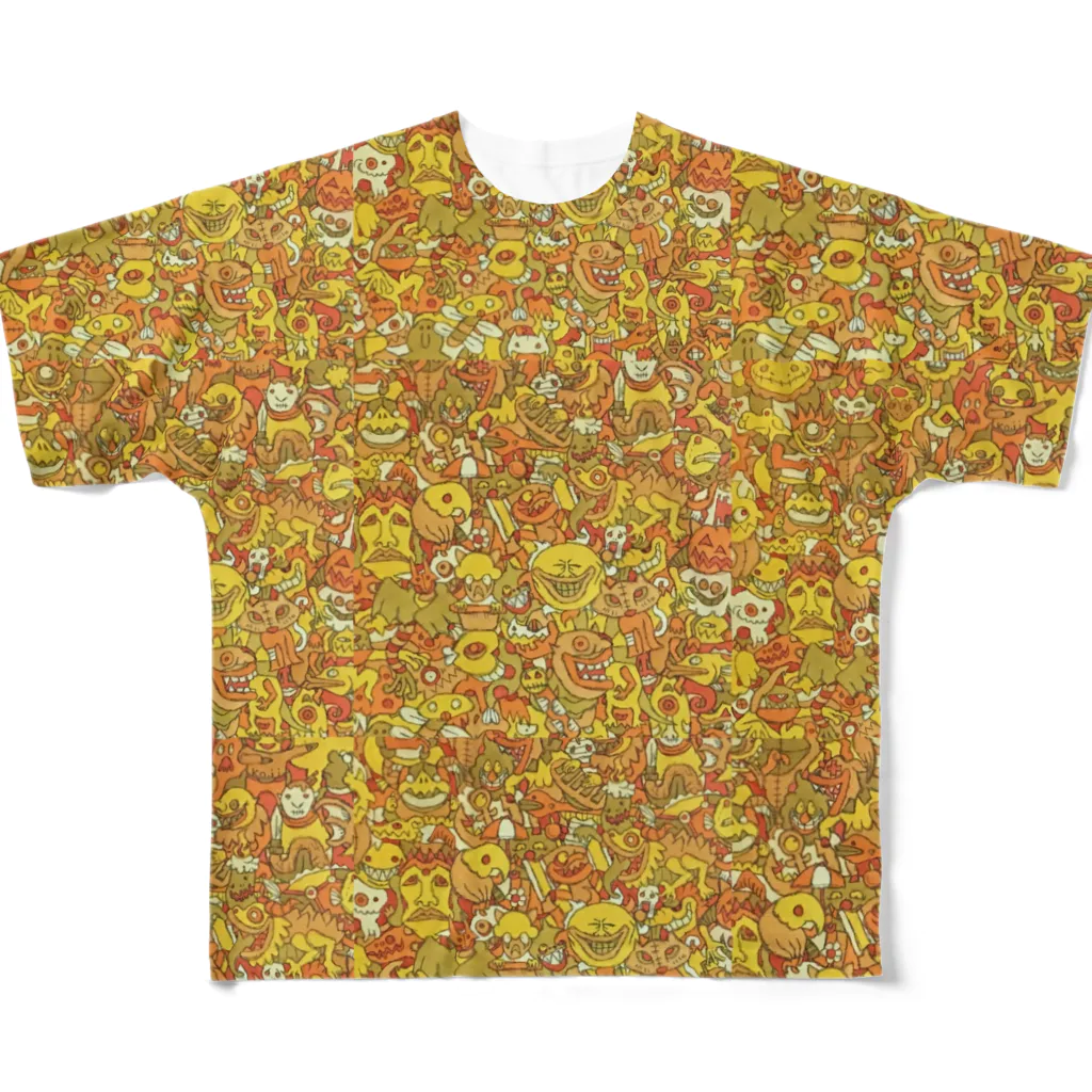 画駱駝柑子のイェルロウ All-Over Print T-Shirt