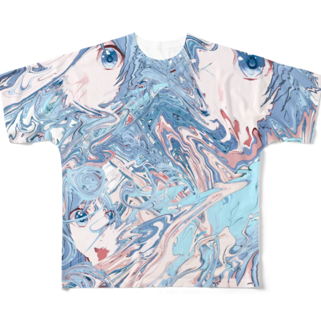 aiso momokaの(≧∀≦) All-Over Print T-Shirt
