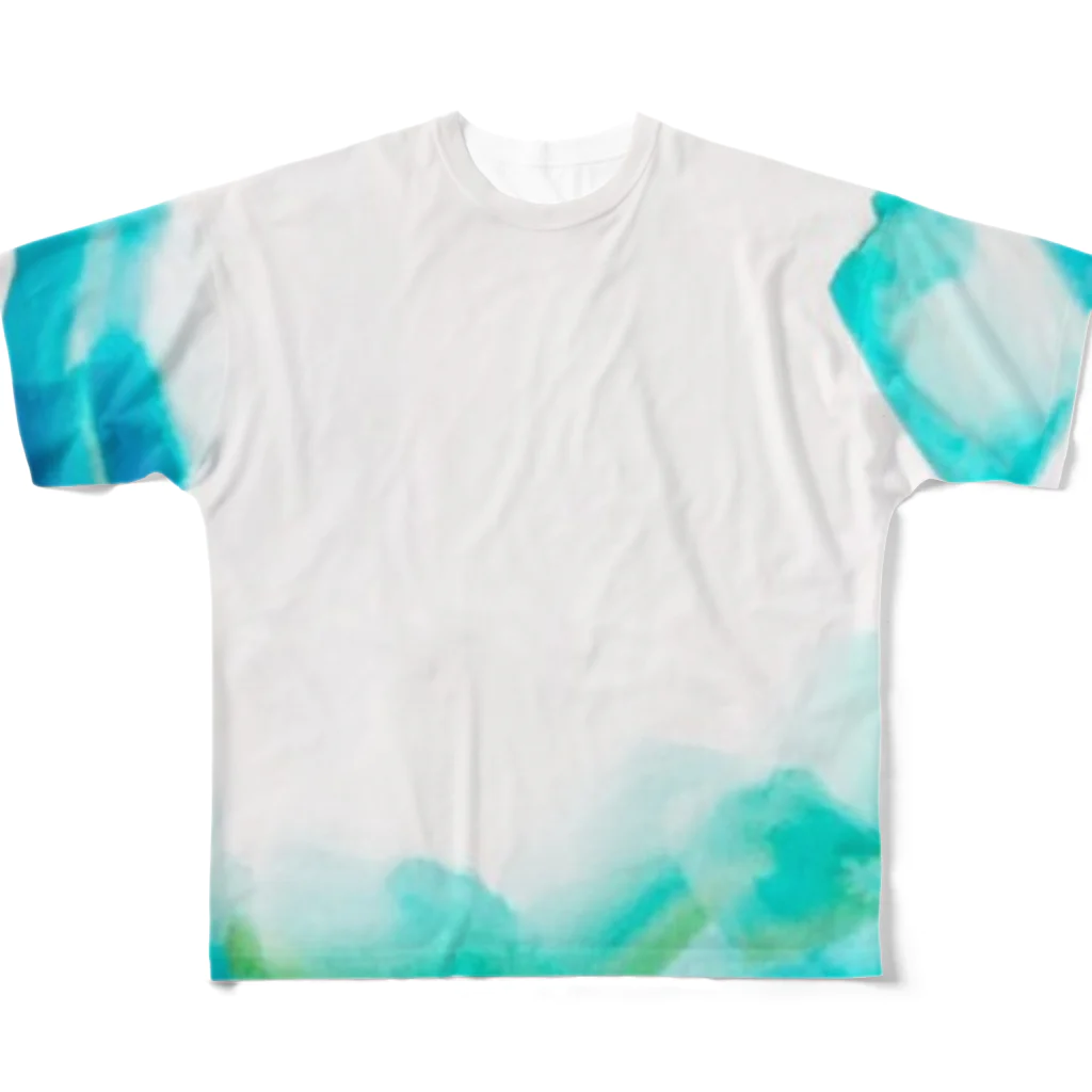 peonicの海 フルグラフィックTシャツ