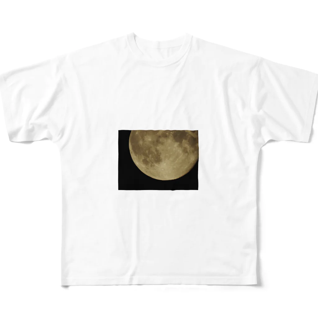 くつしたさんがなんか売るの月が近い フルグラフィックTシャツ
