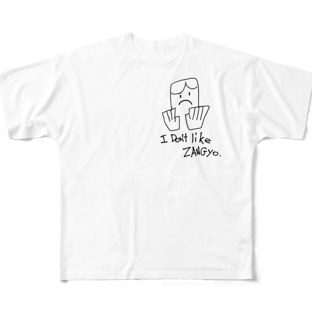 きままNIESの会社員 All-Over Print T-Shirt