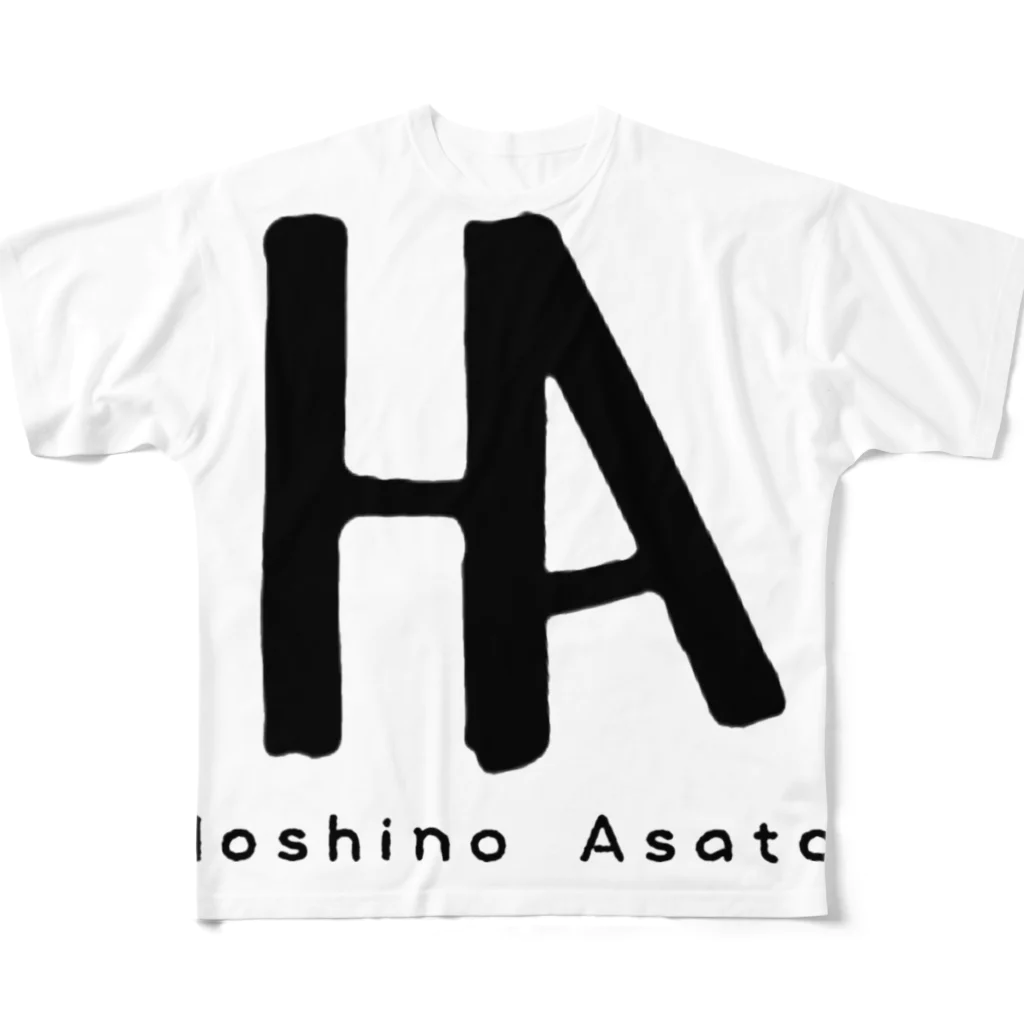 Hoshino Asato.のロゴ達 フルグラフィックTシャツ