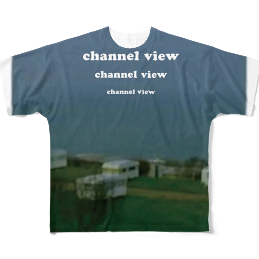 aaaaaaaaaaaaaaのChannel View フルグラフィックTシャツ