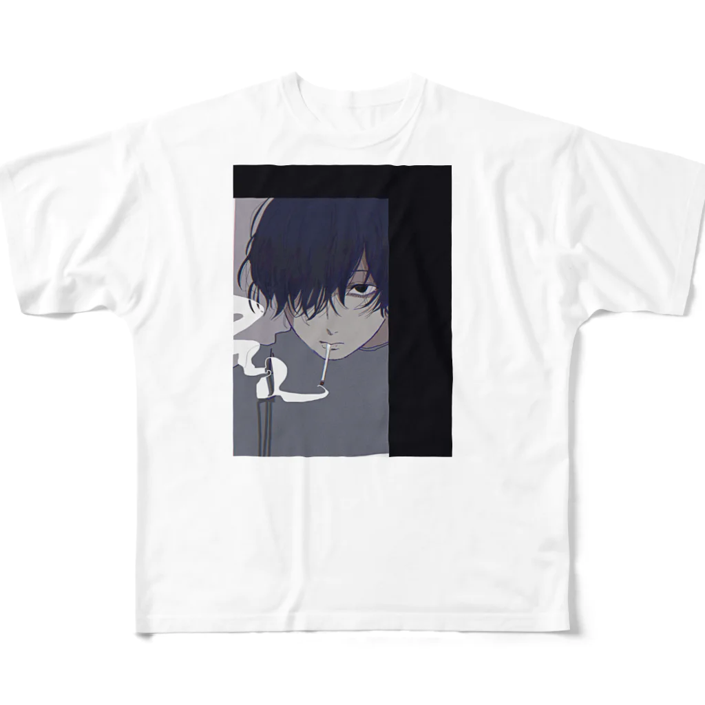 sleeepy0ooのsleeepy  2.3 フルグラフィックTシャツ