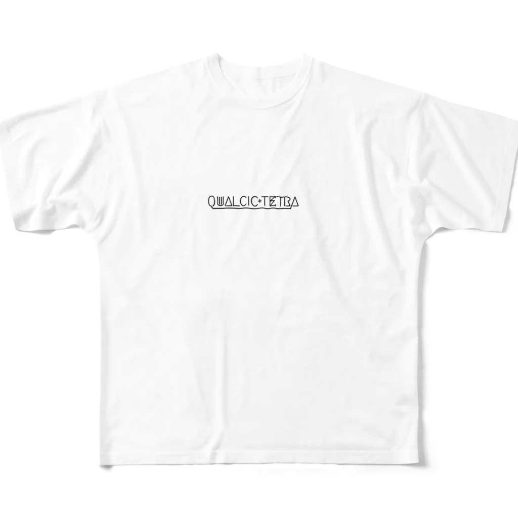 MitsuOのQUALCIC+TETRA All-Over Print T-Shirt