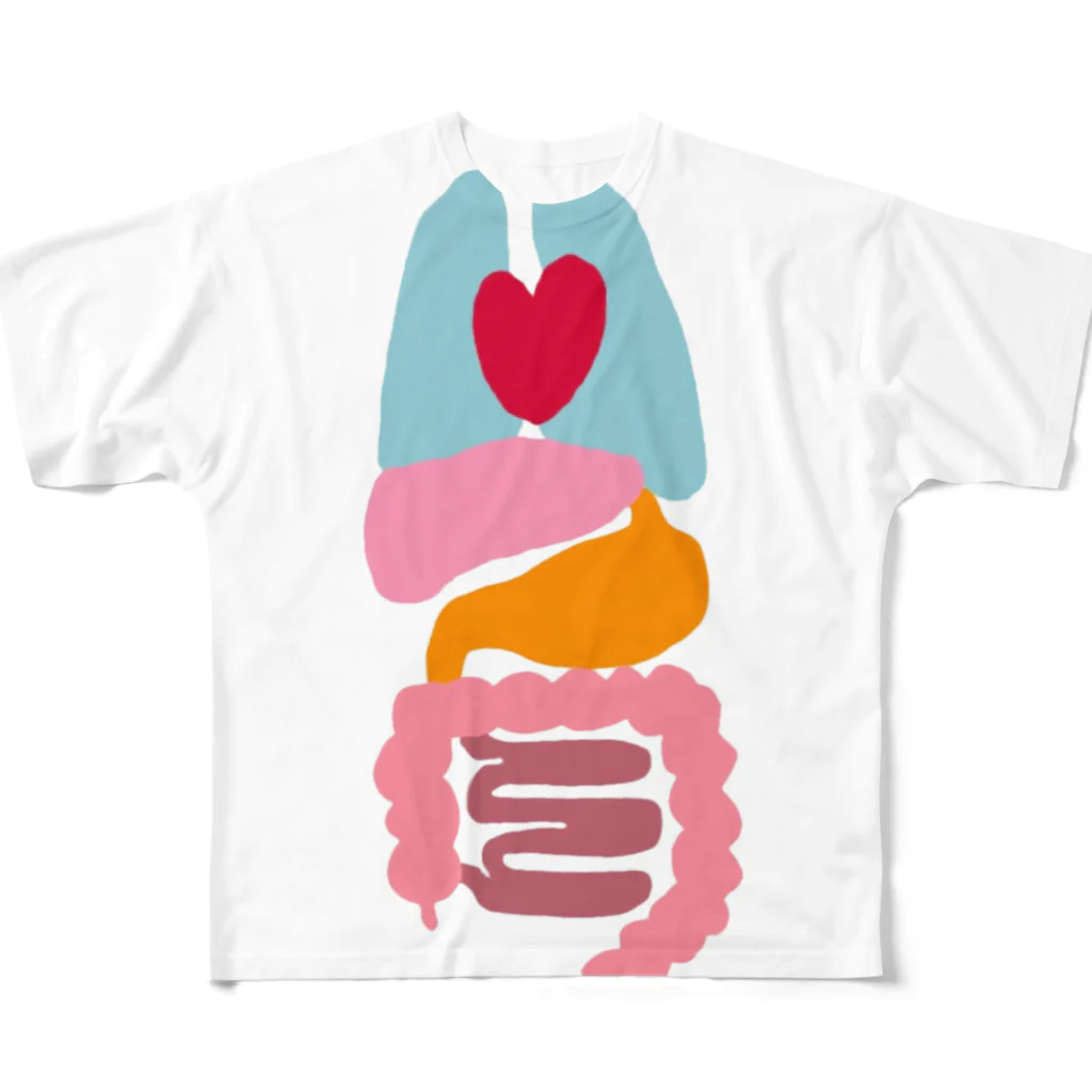 きままNIESの臓器だZOU All-Over Print T-Shirt