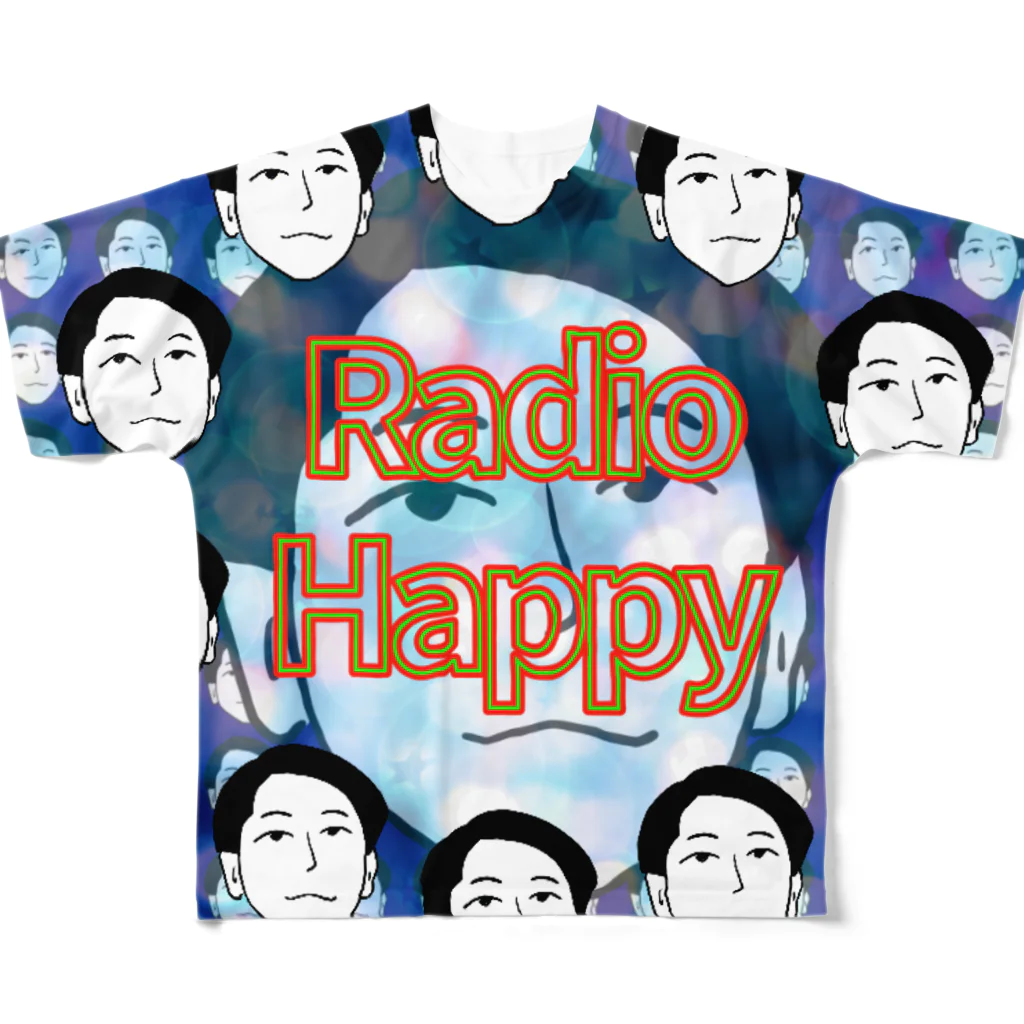 すいかのRadio Happy Inoue フルグラTシャツ フルグラフィックTシャツ