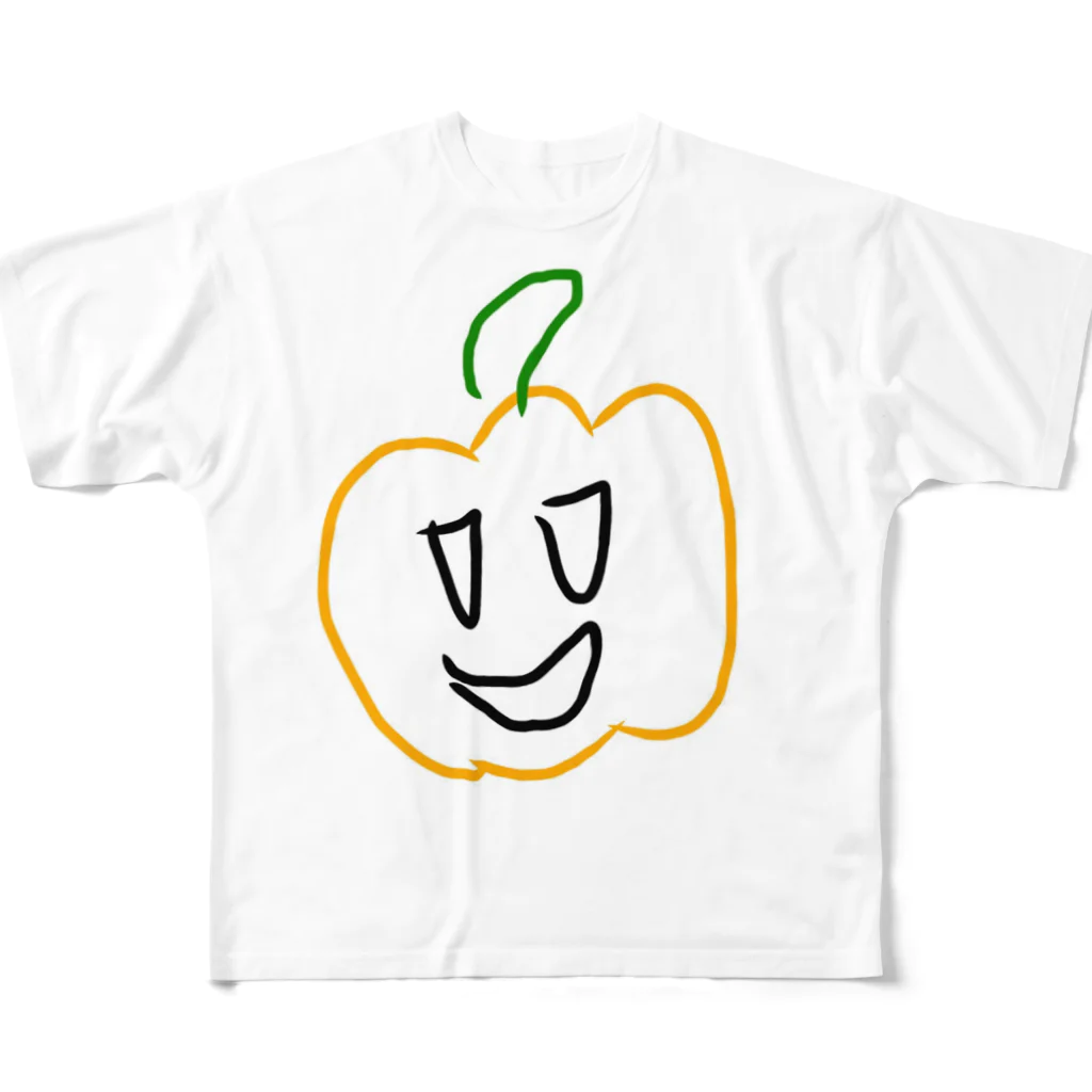 🎃こやき🎃のこやきのかぼちゃ フルグラフィックTシャツ