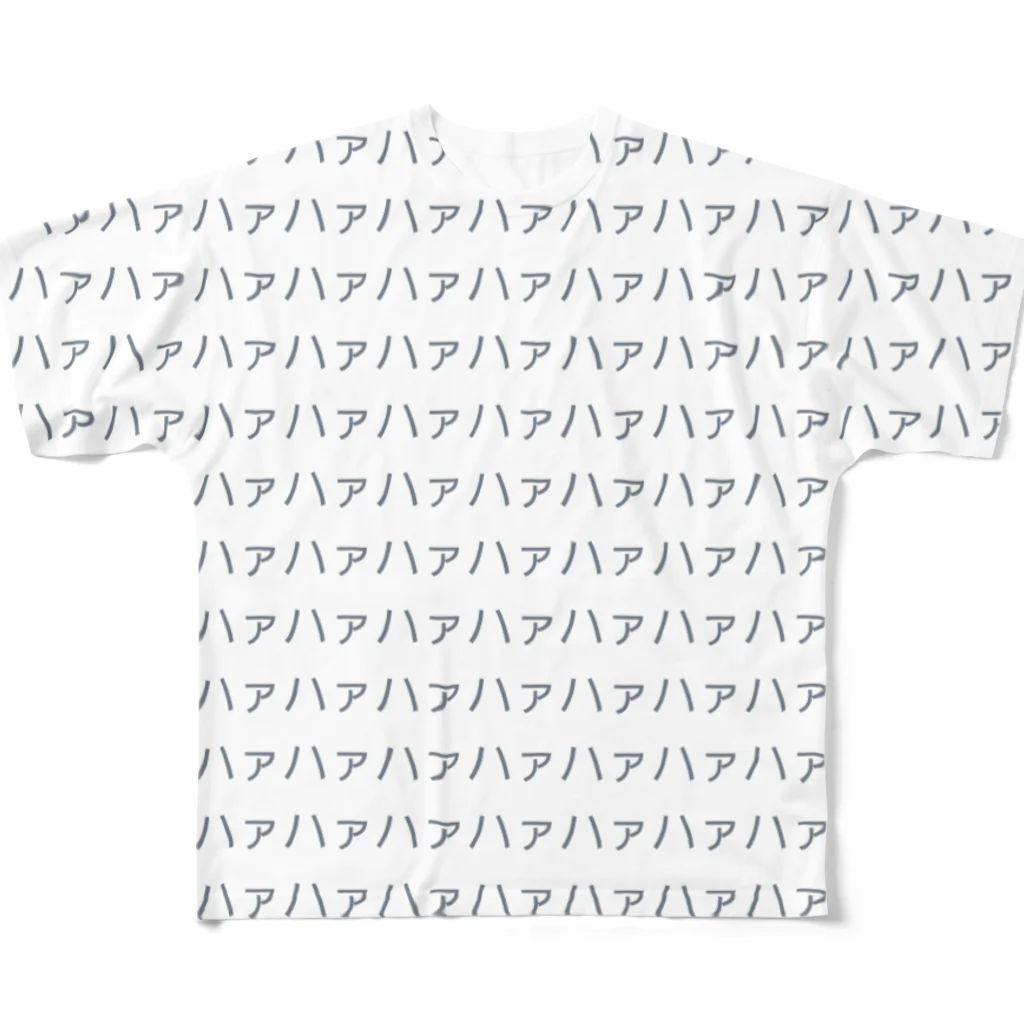 kyou1110の限界オタク フルグラフィックTシャツ