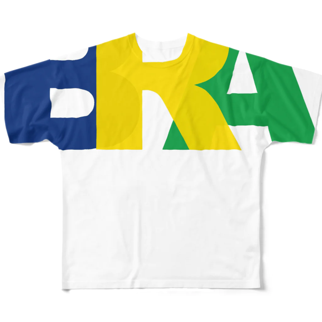 EARTH　ODYSSEYのbrasil フルグラフィックTシャツ