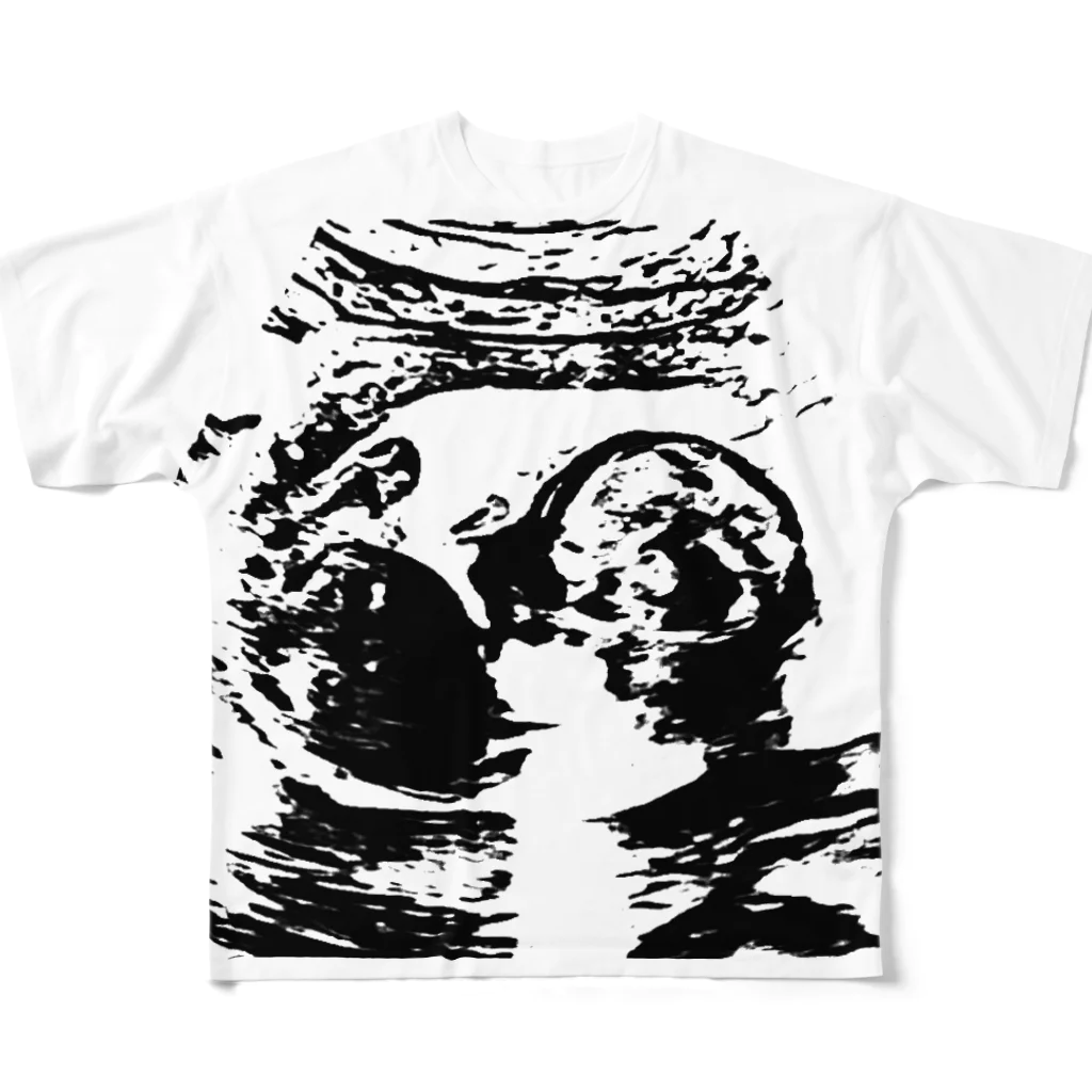 yutantanのMy Baby Love フルグラフィックTシャツ