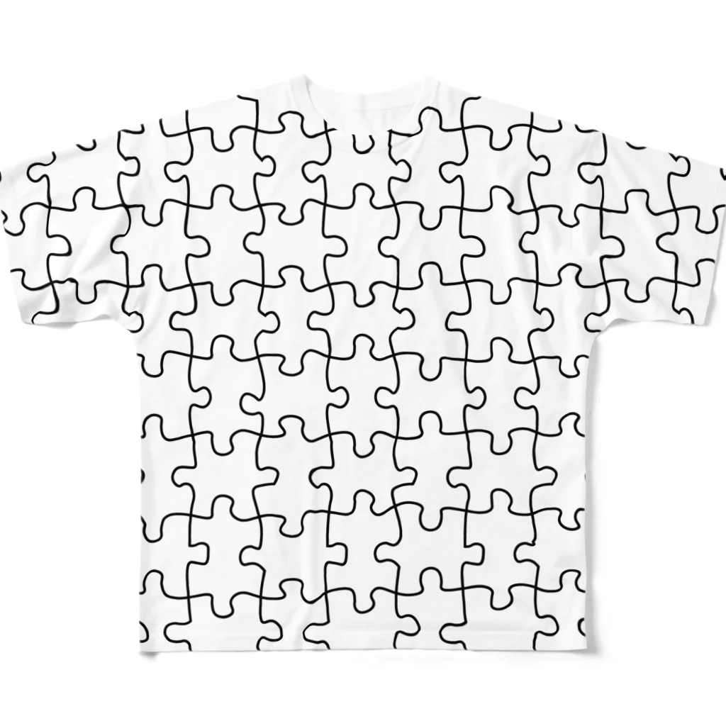 ふうとの個人的なやーつのパズル All-Over Print T-Shirt