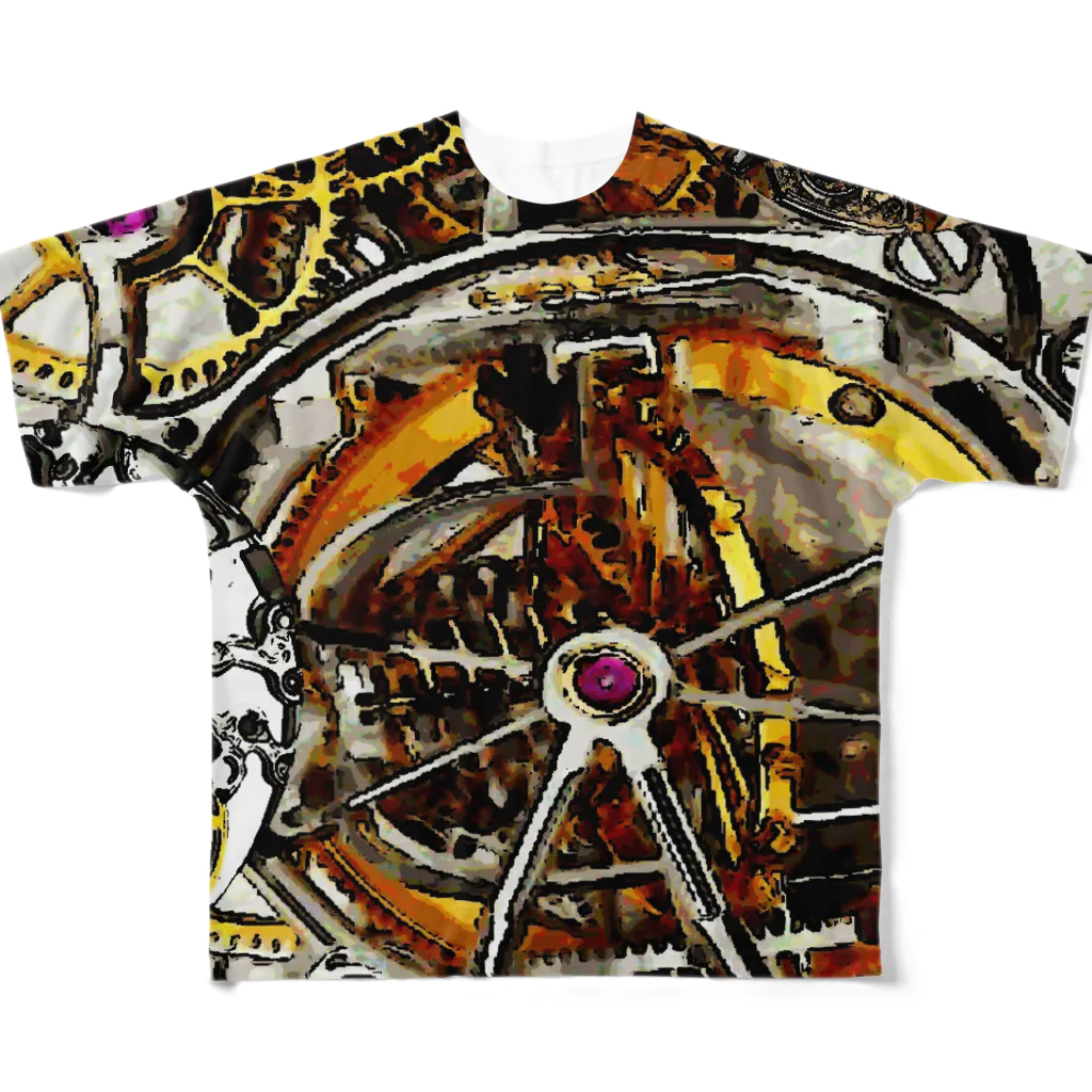 みにゃ次郎のMysterious All-Over Print T-Shirt