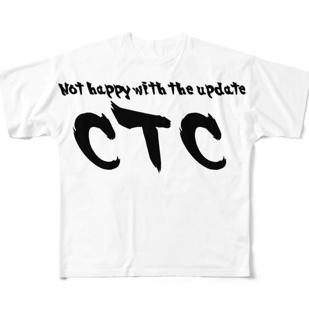 chillちるMEチルのCTC vs ジヒドロテストステロン フルグラフィックTシャツ