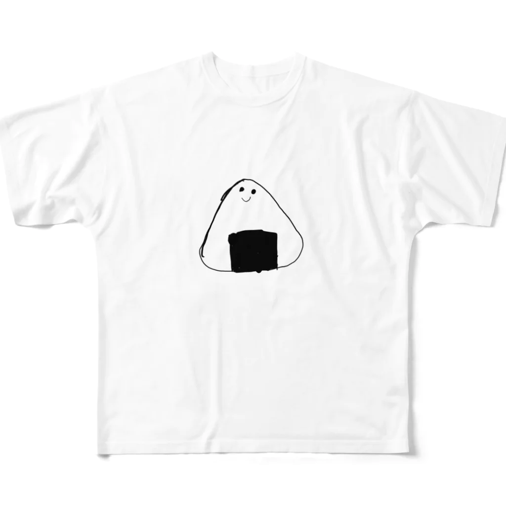 蒼天イソノボンボンのおにぎり All-Over Print T-Shirt