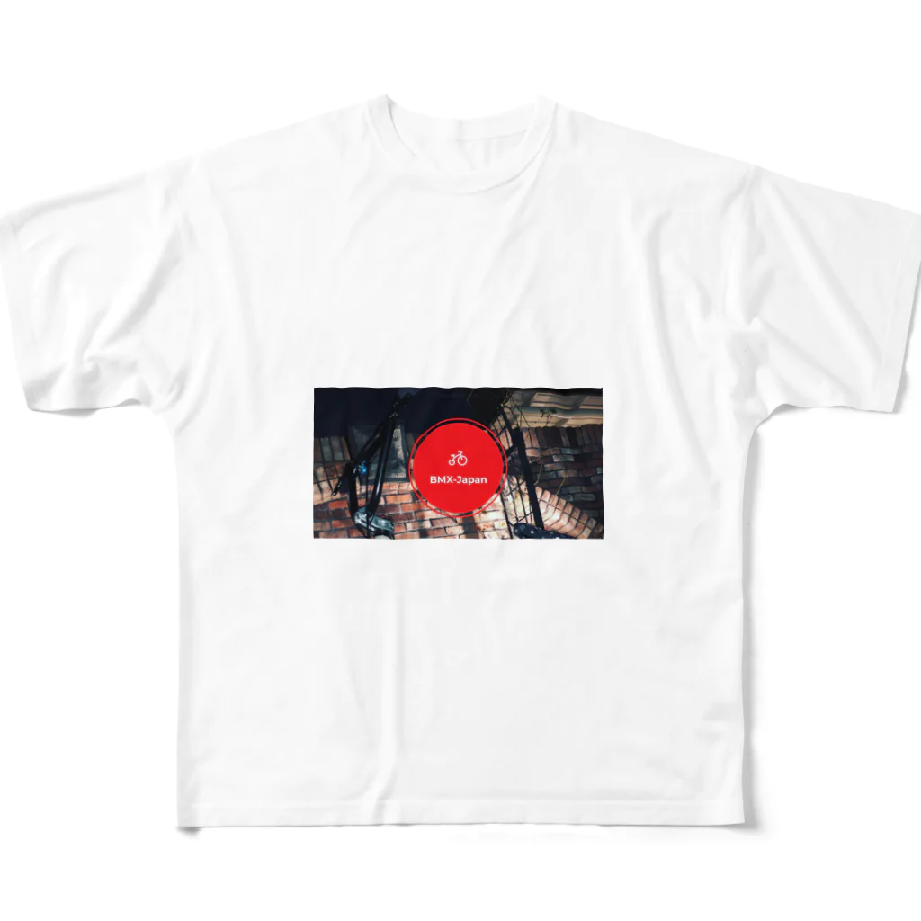 LuckymanのBMX-Japan フルグラフィックTシャツ