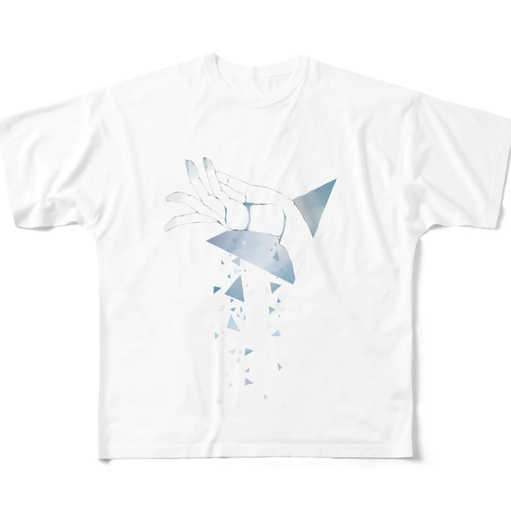 AZUKIのこぼれおちる All-Over Print T-Shirt