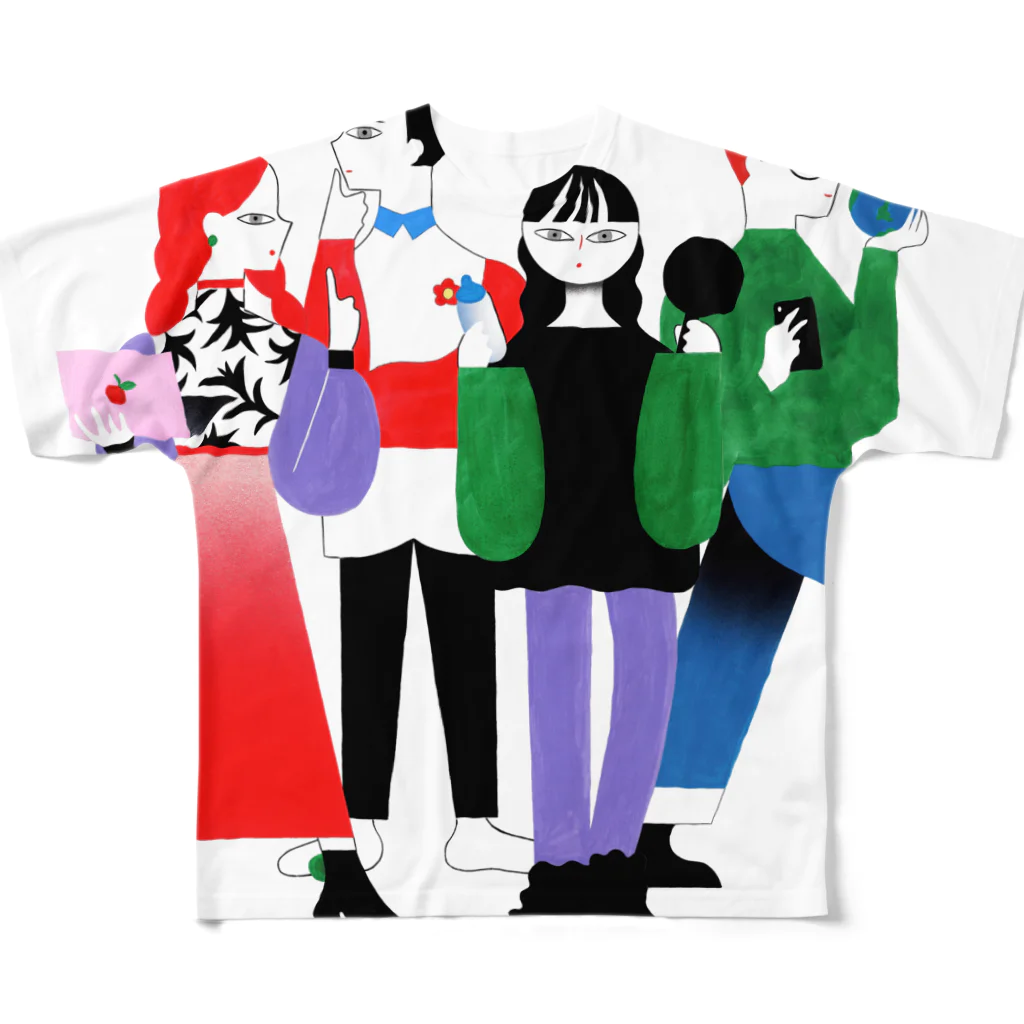 生き方見本市TOKAIの全員全身 All-Over Print T-Shirt