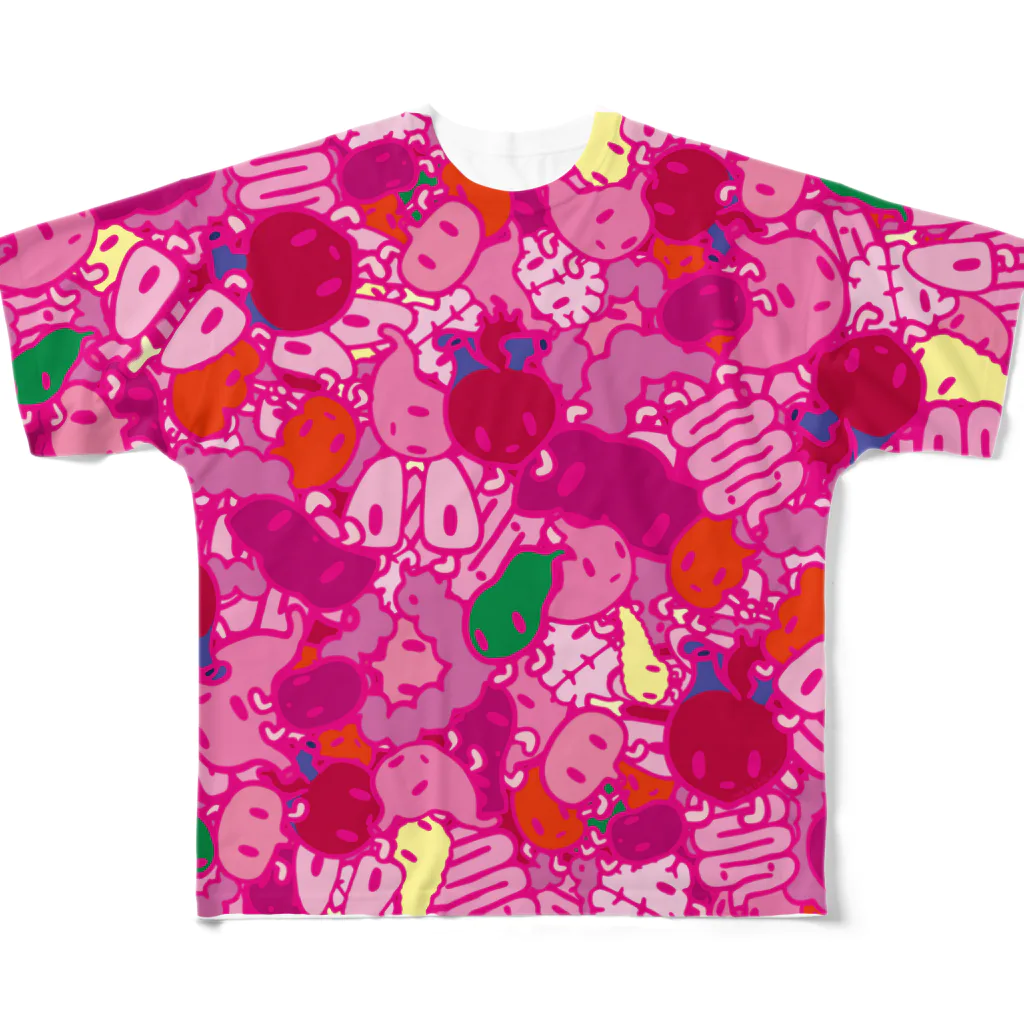 CHAX COLONY imaginariの【各20点限定】ゴゾーロッパーズ (1) All-Over Print T-Shirt