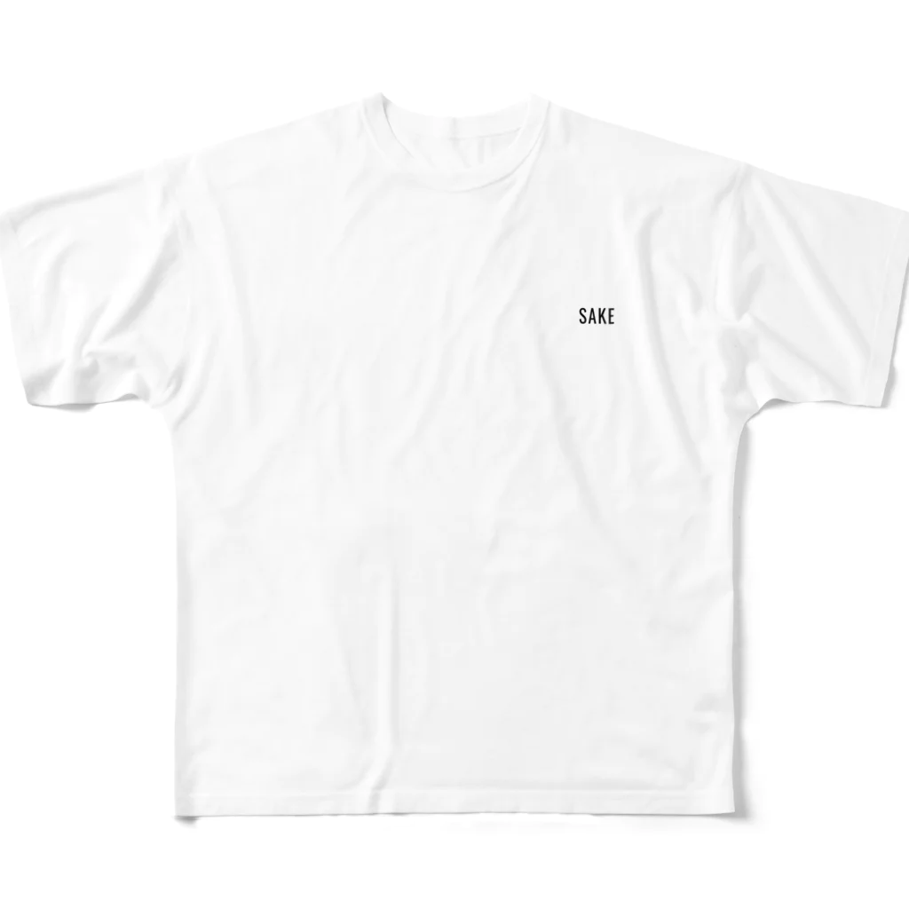 kozukuzukzのSAKE All-Over Print T-Shirt