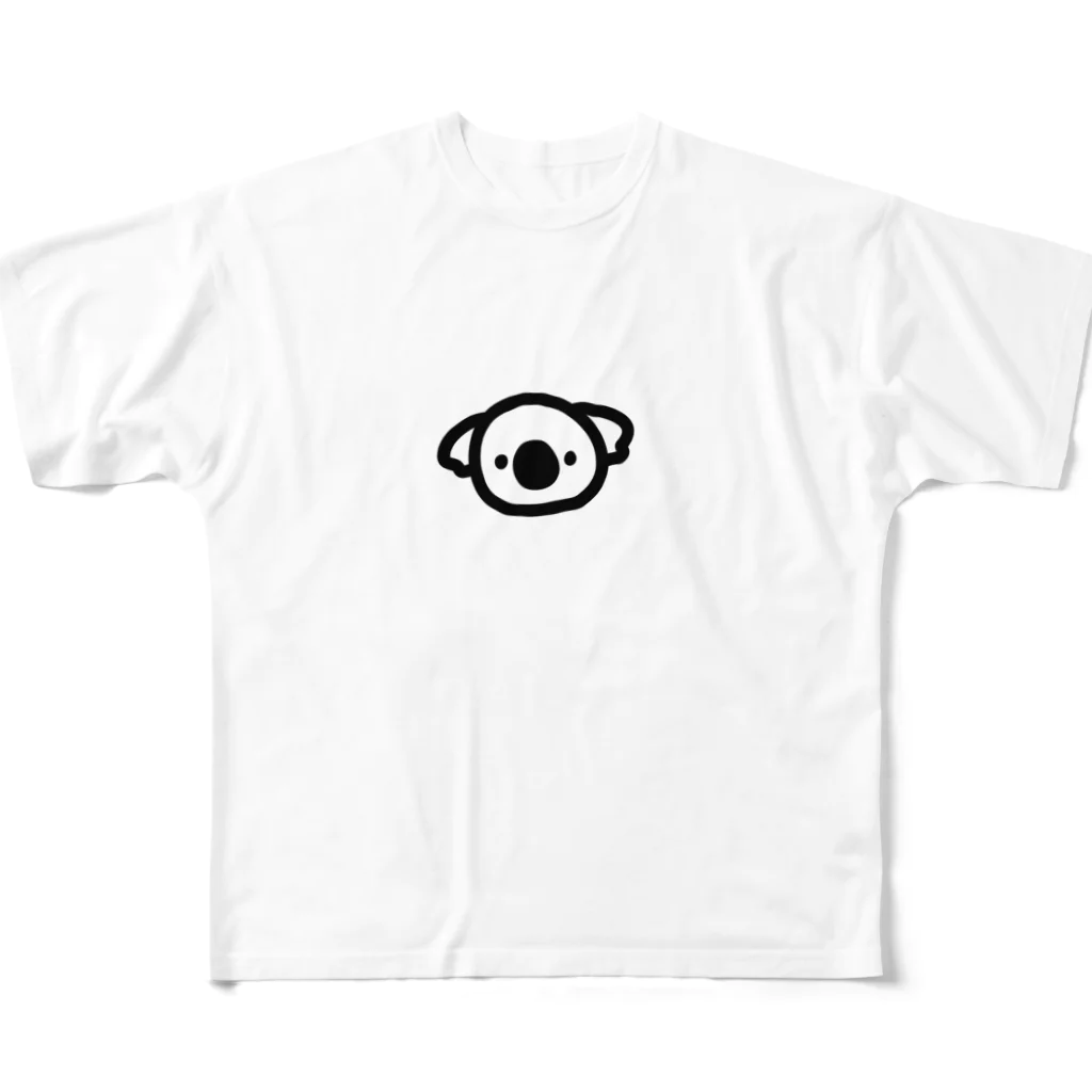 kozukuzukzのplay for Australia コアラ（主張強め） All-Over Print T-Shirt