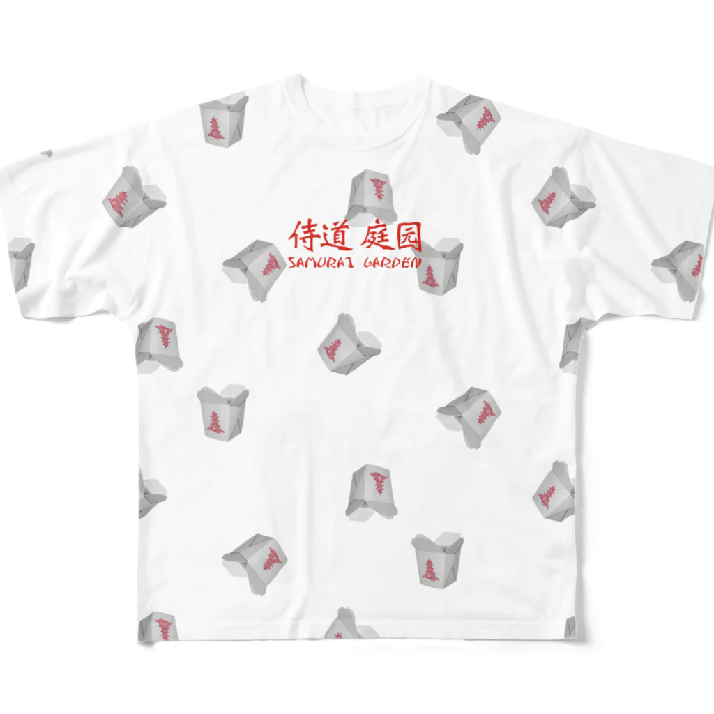 Samurai Gardenサムライガーデンの侍道庭園ドット総柄 All-Over Print T-Shirt