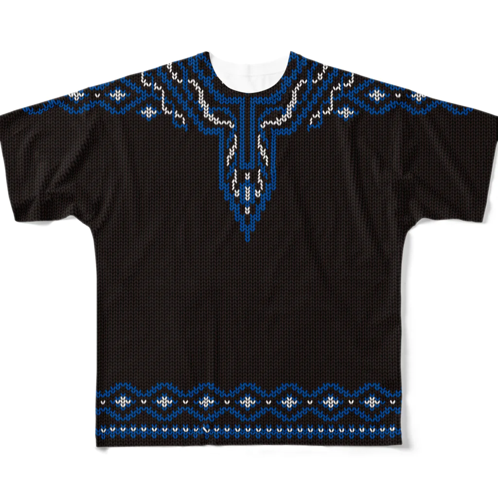 TOBITORA とびとらのCONITA SWEATER / RITE All-Over Print T-Shirt