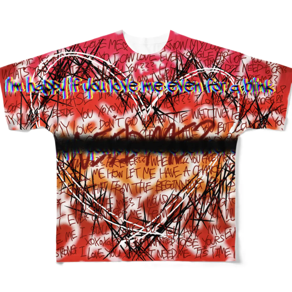 店のグラフィティ All-Over Print T-Shirt