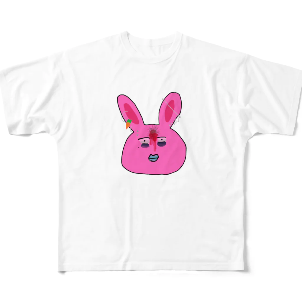 だいこんの用心棒ちゃん フルグラフィックTシャツ