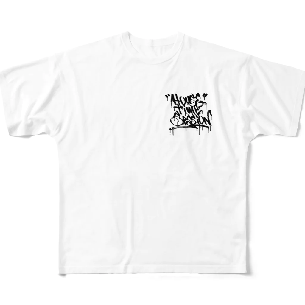 安藤 徹平 | グラフィックデザイナー | AND THROUGH DESIGNのHTS フルグラフィックTシャツ