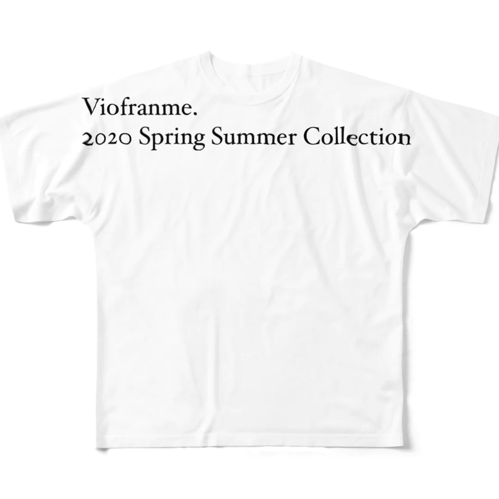 viofranme.のViofranme. 2020 Spring Summer Collection フルグラフィックTシャツ