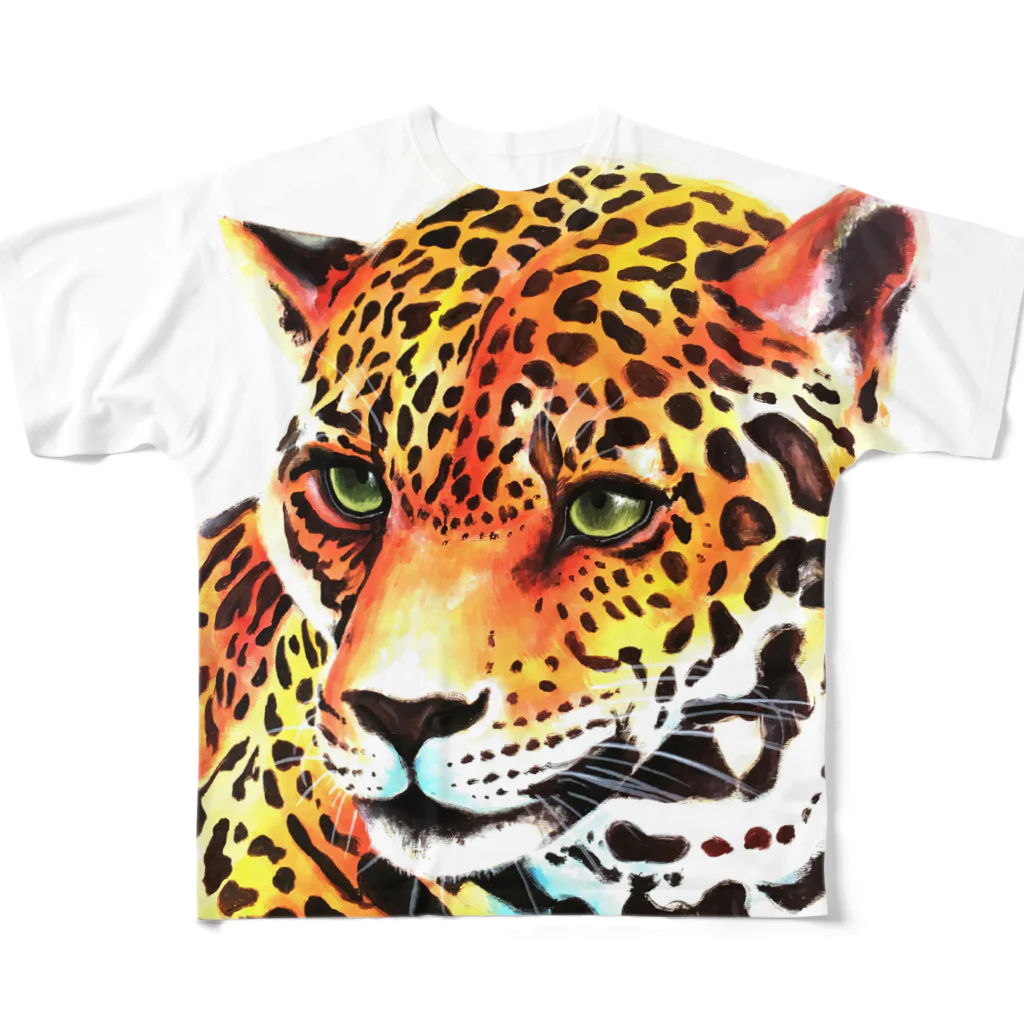 majiodesignのジャガー All-Over Print T-Shirt