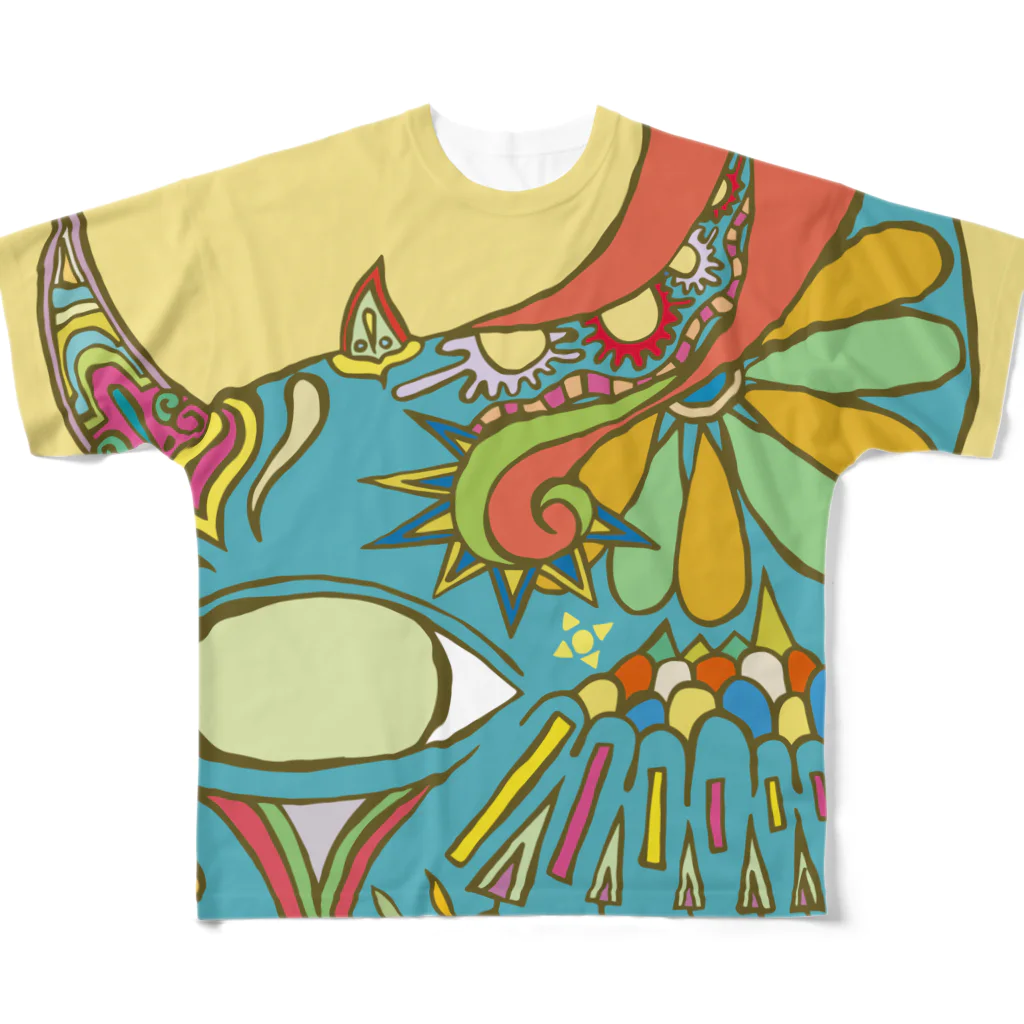 ibashiyo_suzuriのibashiyo T 005 All-Over Print T-Shirt