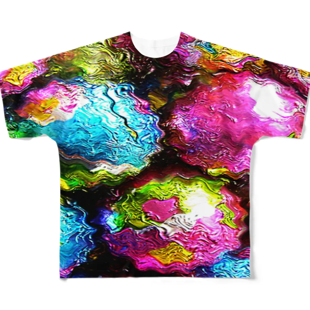 アズペイントのガム玉 All-Over Print T-Shirt